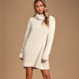 Lulus extremely warm sweater dress